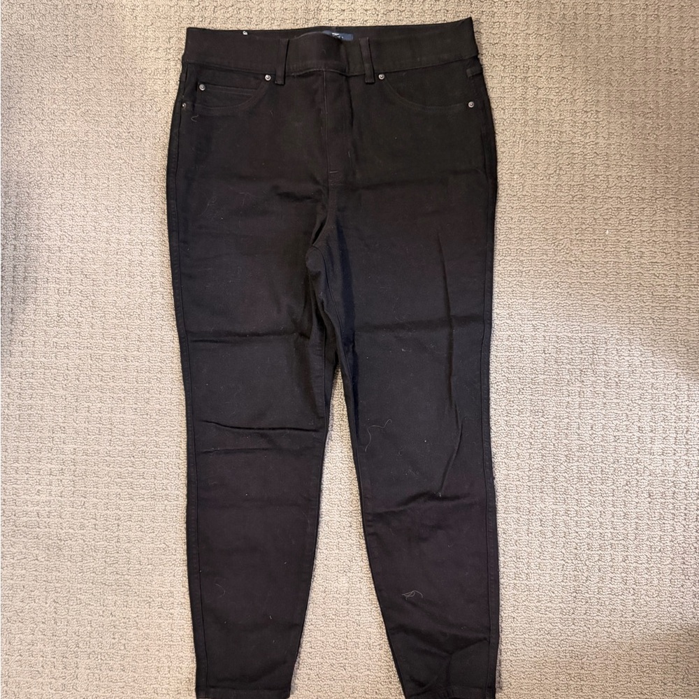 SPANX Black Ankle Skinny Jeggings